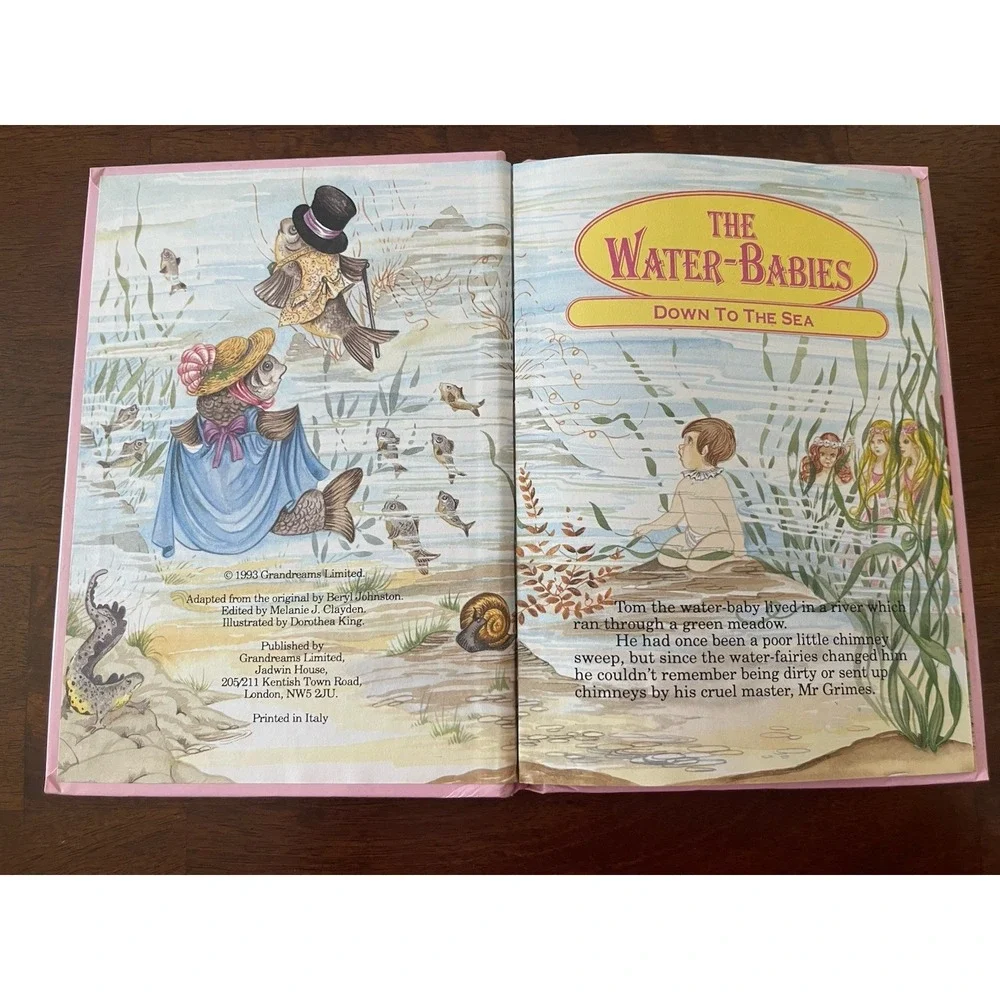 Vintage Water-Babies book 